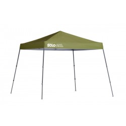 Quik Shade Solo Steel 10x10 Slant Leg Canopy - Olive (167546DS)