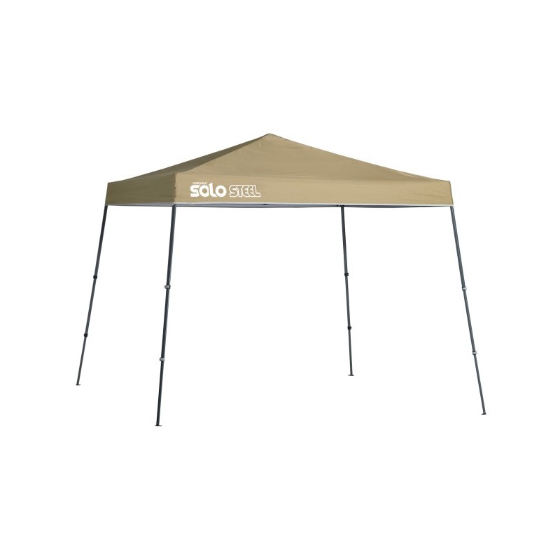 Quik Shade Solo Steel 72 11x11 Slant Leg Canopy - Khaki (167541DS)