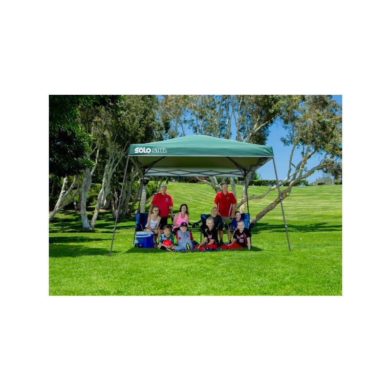 Quik Shade Solo Steel 90 11x11 Slant Leg Canopy - Turquoise (167536DS)