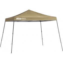 Quik Shade Solo Steel 90 11x11 Slant Leg Canopy - Khaki (167542DS)