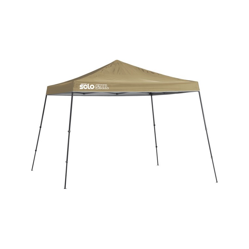 Quik Shade Solo Steel 90 11x11 Slant Leg Canopy - Khaki (167542DS)