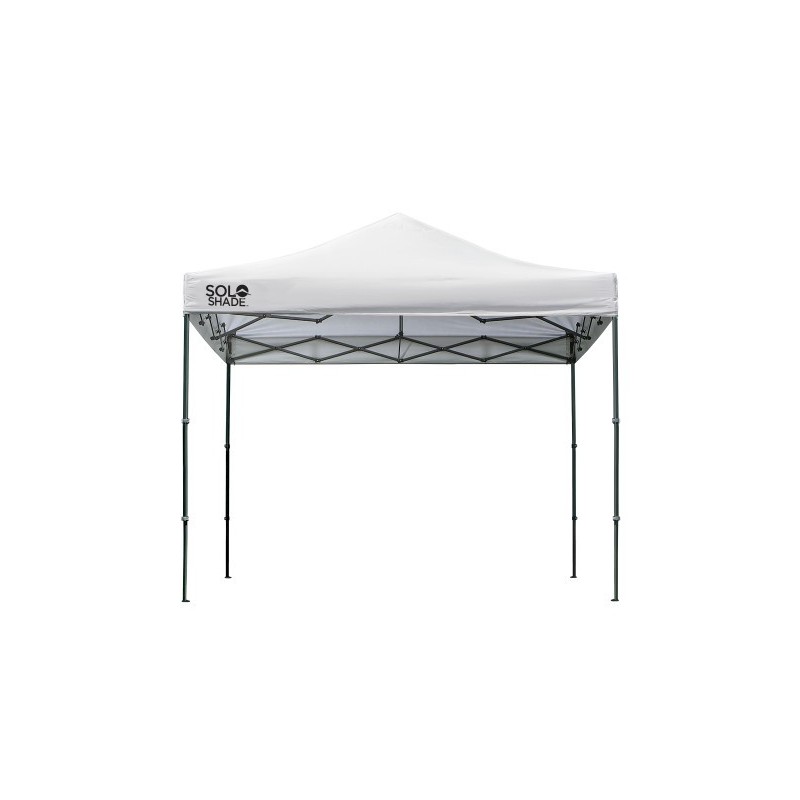 Quik Shade Solo Steel 100 10x10 Straight Leg Canopy - White (164186DS)