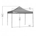 Quik Shade Solo Steel 100 10x10 Straight Leg Canopy - Khaki (167543DS)