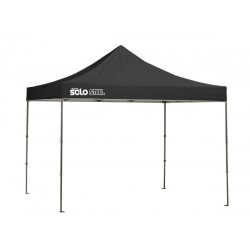 Quik Shade Solo Steel 100 10x10 Straight Leg Canopy - Black (167555DS)