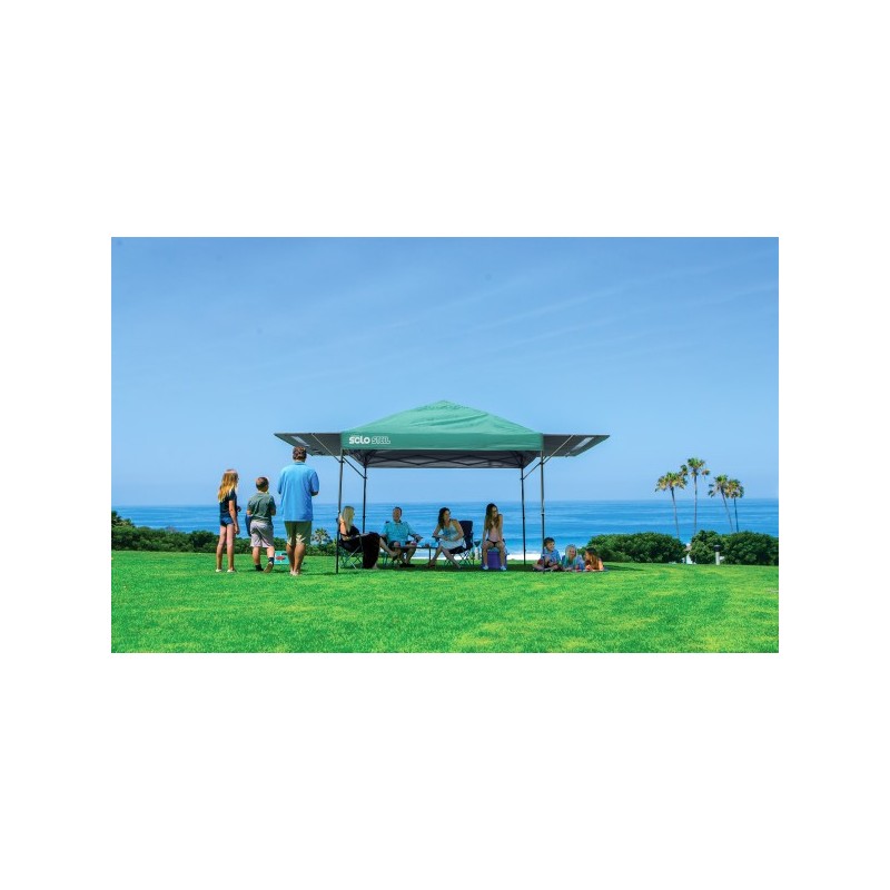 Quik Shade Solo Steel 170 10x17 Straight Leg Canopy - Turquoise (167538DS)