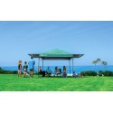 Quik Shade Solo Steel 170 10x17 Straight Leg Canopy - Turquoise (167538DS)