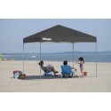 Quik Shade Expedition EX100 10x10 One-Push Straight Leg Canopy - Charcoal (167553DS)