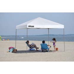 Quik Shade Expedition EX80 8x10 One-Push Straight Leg Canopy - White (167557DS)