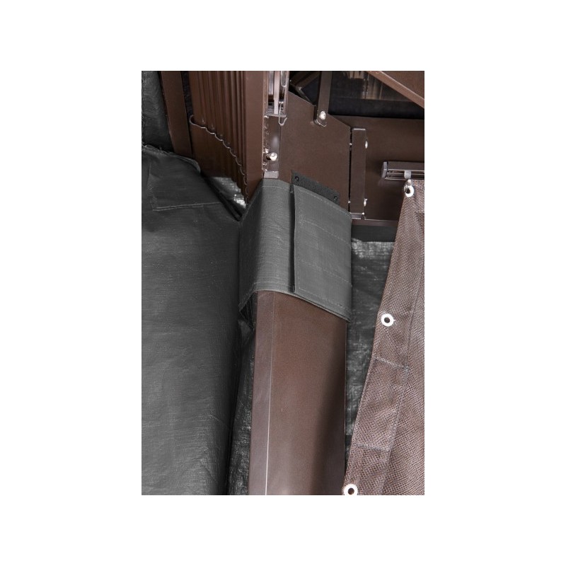 Sojag 8x8 Universal Winter Gazebo Cover - Gray (135-9166934)