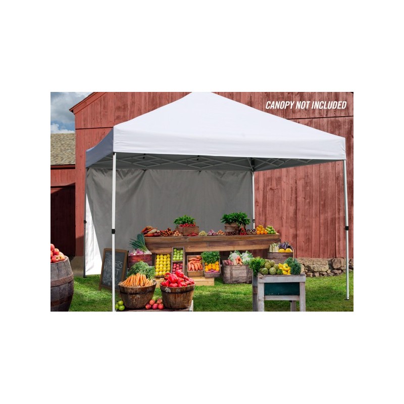 Quik Shade Wall Panel for 10 ft. Canopies - White (157641DS)