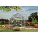 Palram 6'x4' Hybrid Greenhouse Kit - Silver (HG5504)