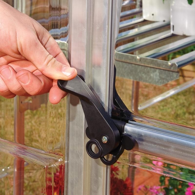 Palram 6'x4' Hybrid Greenhouse Kit - Silver (HG5504)