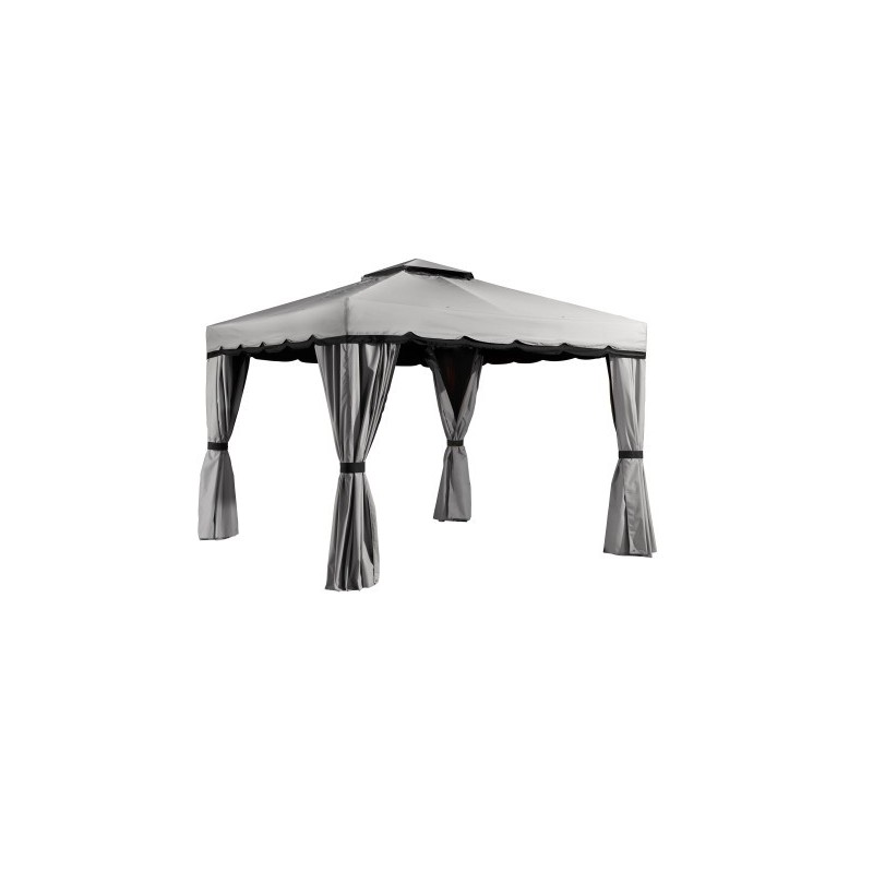 Sojag Roma 10x12 Gazebo Kit - Grey/Black (500-9161182)