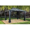 Sojag Ventura 10x10 Double Roofed Gazebo Kit - Dark Grey (500-9165173) Sojag Ventura 10x10 Double Roofed Gazebo Kit - Dark Grey (500-9165173)