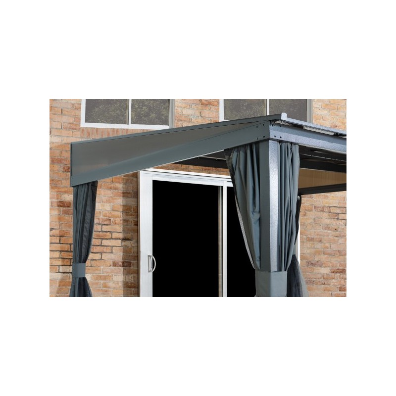 Sojag Pompano 10 ft. x 12 ft. Wall Gazebo