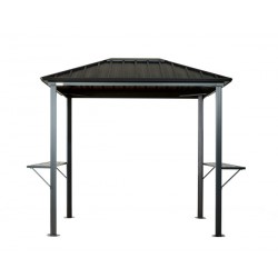 Sojag 6x8 Dakota Grill Gazebo - Dark Brown (500-9166873)