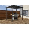 Sojag 6x8 Dakota Grill Gazebo - Dark Brown (500-9166873) Sojag 6x8 Dakota Grill Gazebo - Dark Brown (500-9166873)