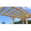 Yardistry Meridian 10x22 Pergola Kit - Natural Cedar (YM11932COM) Yardistry Meridian 10x22 Pergola Kit - Natural Cedar (YM11932COM)