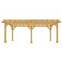 Yardistry Meridian 10x22 Pergola Kit - Natural Cedar (YM11932COM) Yardistry Meridian 10x22 Pergola Kit - Natural Cedar (YM11932COM)