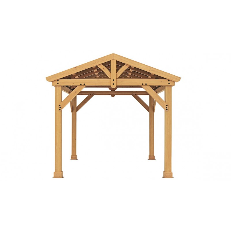 Yardistry Meridian 10x10 Pavilion Kit - Natural Cedar (YM11909COM)