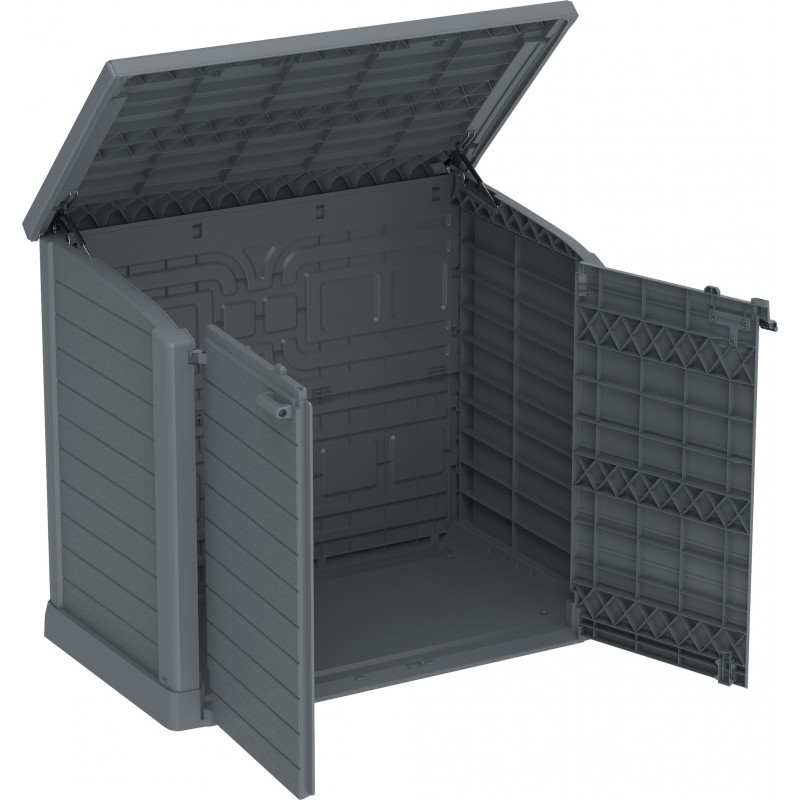 Duramax StoreAway Flat Lid Gray Horizontal Shed - 1200L (86630)