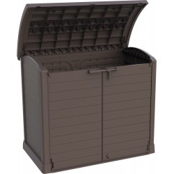 Duramax StoreAway Arc Lid Brown Horizontal Shed - 1200L (86632)