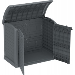 Duramax StoreAway Arc Lid 1200L Horizontal Shed - Gray (86633)