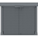 Duramax StoreAway Arc Lid 1200L Horizontal Shed - Gray (86633)