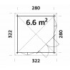 Palmako 9x9 Melanie Enclosed Pavilion (PA28-3030) Palmako 9x9 Melanie Enclosed Pavilion (PA28-3030)