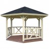 Palmako 11x11 Betty Spruce Wood Gazebo Kit (PA-3333) Palmako 11x11 Betty Spruce Wood Gazebo Kit (PA-3333)