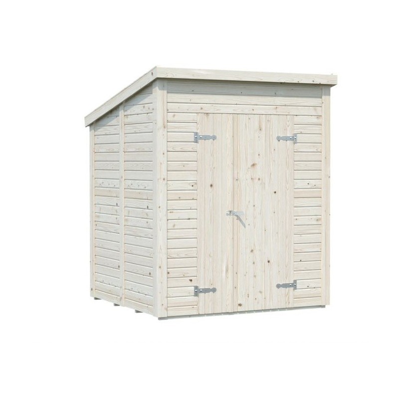 Palmako 6x6 Leif Lean-To Wood Storage Shed Kit (EL16-1817-1)