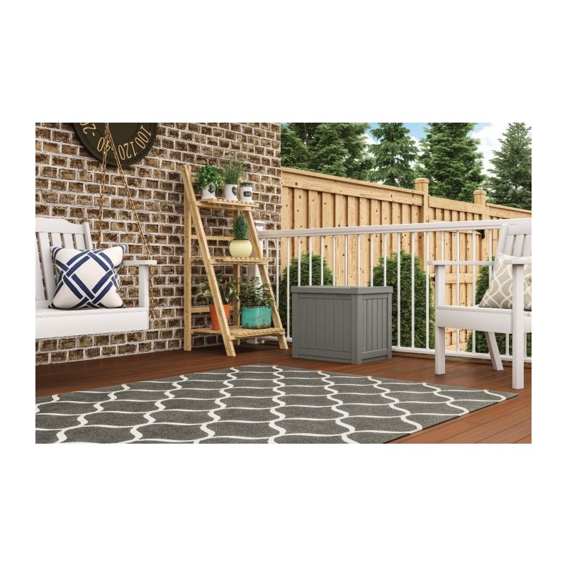 Suncast 22 Gallon Outdoor Storage Box - Stoney (SS500ST)