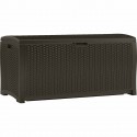 Suncast 99 Gallon Storage Box with Storage Seat - Java (DBW9200)