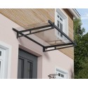 Palram - Canopia 5x3 Bremen 1500  Awning - Gray/Clear (HG9588)