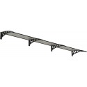 Palram - Canopia 12x3 Neo 3540 Awning - Gray/Clear (HG9568)