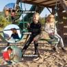 Lifetime Big Stuff Swing Set with Clubhouse - Earthtone (91069) Lifetime Big Stuff Swing Set with Clubhouse - Earthtone (91069)
