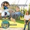 Lifetime Big Stuff Swing Set with Clubhouse - Earthtone (91069) Lifetime Big Stuff Swing Set with Clubhouse - Earthtone (91069)