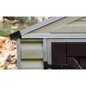 Palram 6x3 Skylight Storage Shed Kit - Tan (HG9603T)