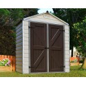 Palram 6x3 Skylight Storage Shed Kit - Tan (HG9603T)