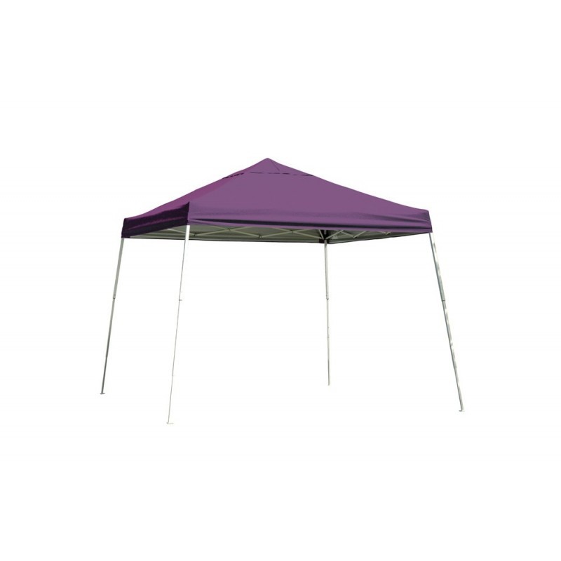 Shelter Logic 12x12 Slant Leg Pop-up Canopy Kit - Purple (22706)