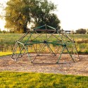 Lifetime 60 in. Dome Climber Playset with Canopy - Green / Tan (90612)