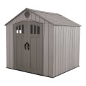 Lifetime 8x7.5 Rough Cut Backyard Storage Shed with Floor (60370)
