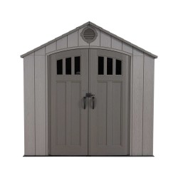 Lifetime 8x7.5 Rough Cut Backyard Storage Shed with Floor (60370)