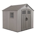 Lifetime 8x7.5 Rough Cut Backyard Storage Shed with Floor (60370)