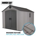 Lifetime 8x12.5 Rough Cut Backyard Storage Shed with Floor (60305)