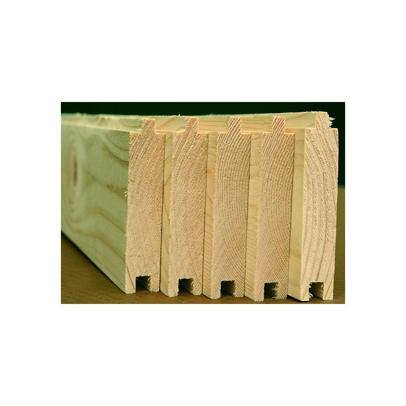 Palmako 6x6 Leif Lean-To Wood Storage Shed Kit (EL16-1817-1)