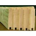Palmako 6x6 Leif Lean-To Wood Storage Shed Kit (EL16-1817-1)