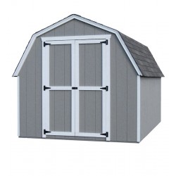 Little Cottage Co. 8x16 Gambrel Barn Wood Shed Kit w/ 4' Sidewalls (8x16 VGB-4-WPC)