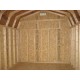 Little Cottage Co. 12x24 Gambrel Barn Wood Shed Kit w/ 6' Sidewalls (12x24 VGB-6-WPC)
