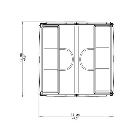 Palram Plant Inn Greenhouse Kit (HG3320)
